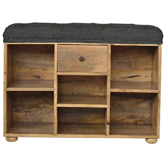 Relax Sideboard With Charcoal Tweed