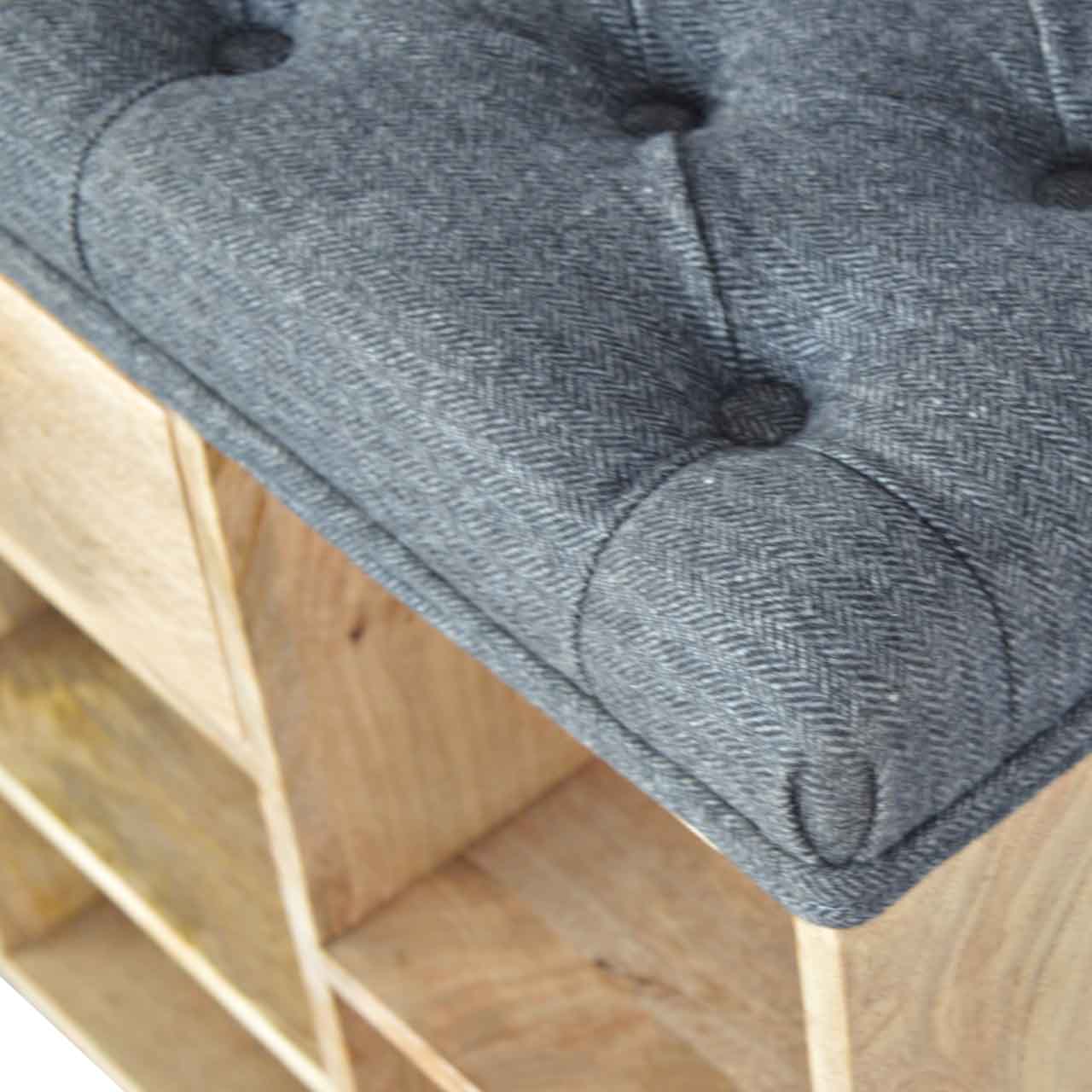 Relax Sideboard With Charcoal Tweed