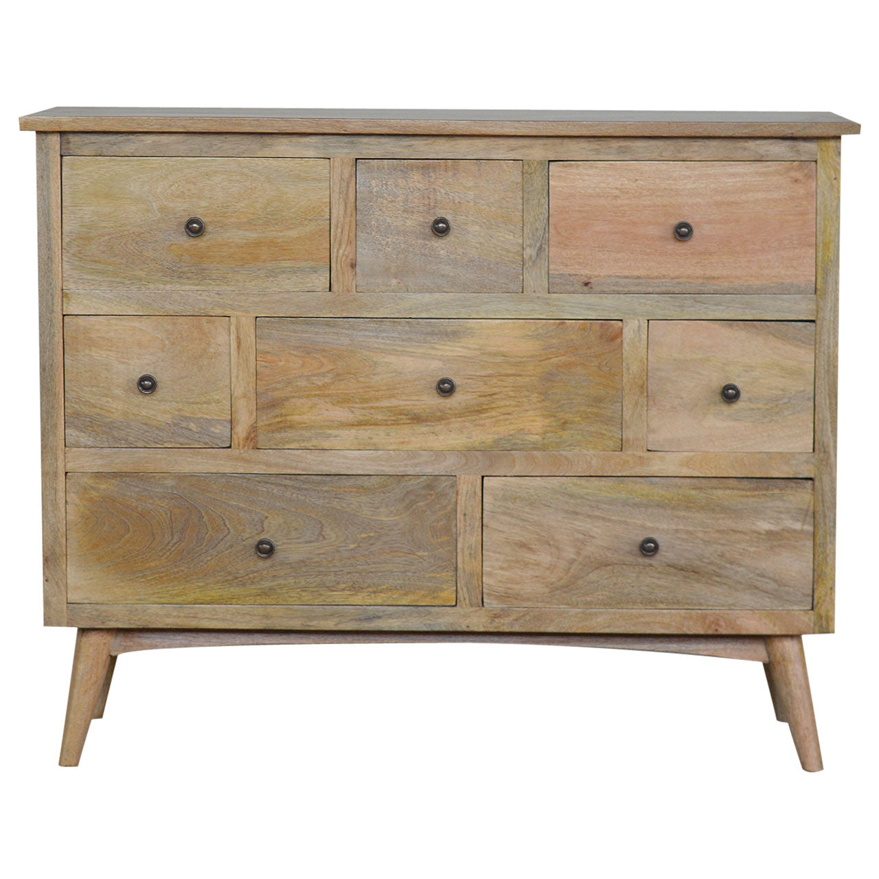 RomanIN050 Solid Wood 8 Drawer Chest