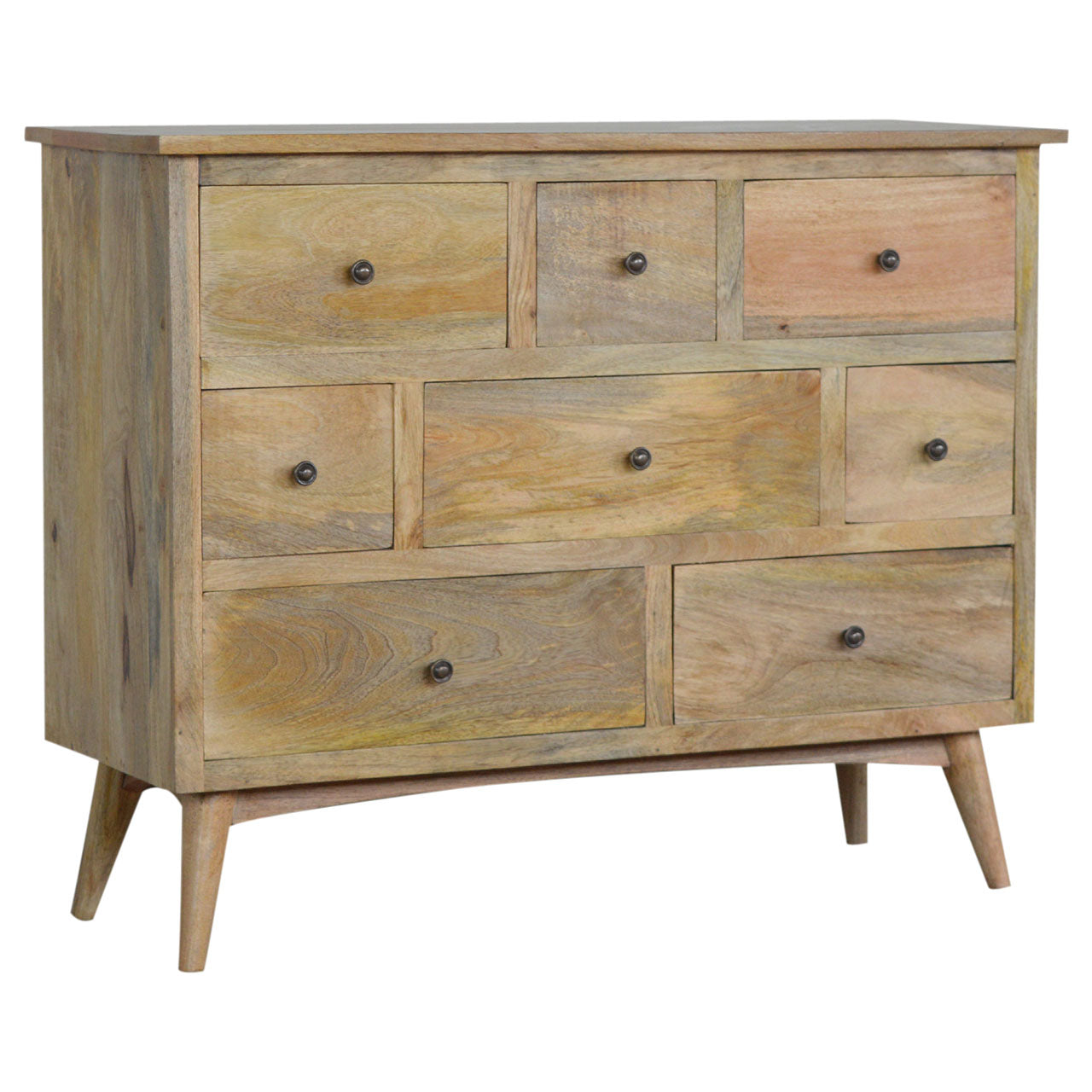 RomanIN050 Solid Wood 8 Drawer Chest