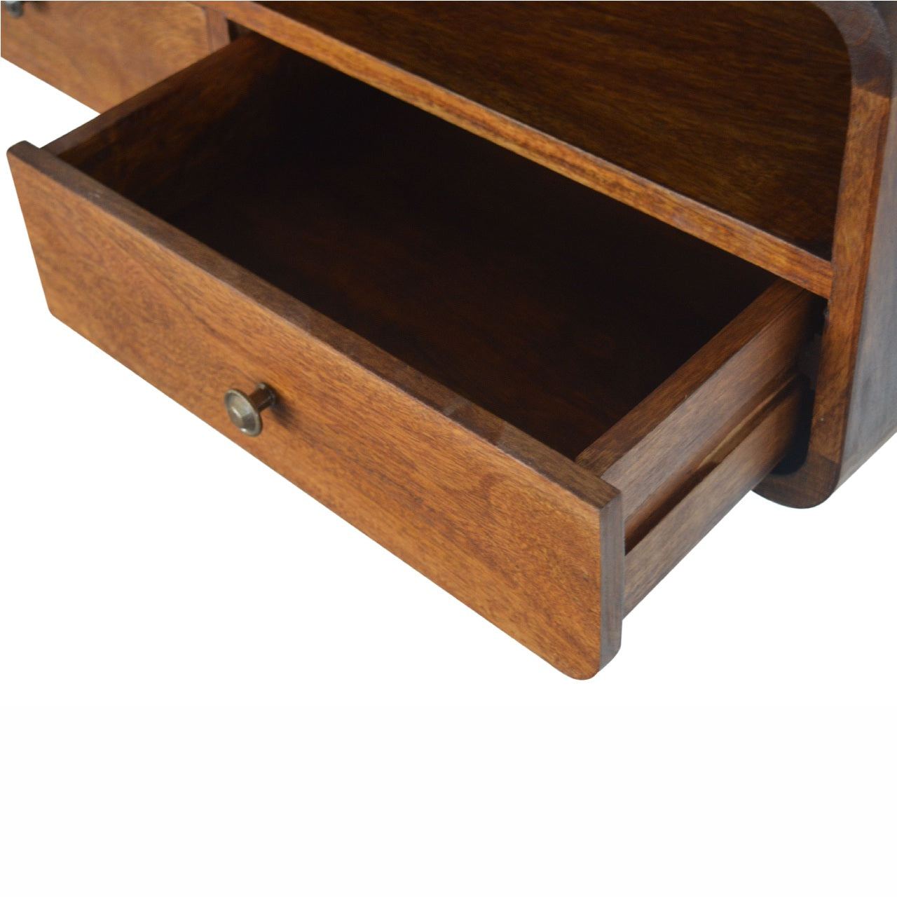 Wall Mounted Two Drawer Console Table