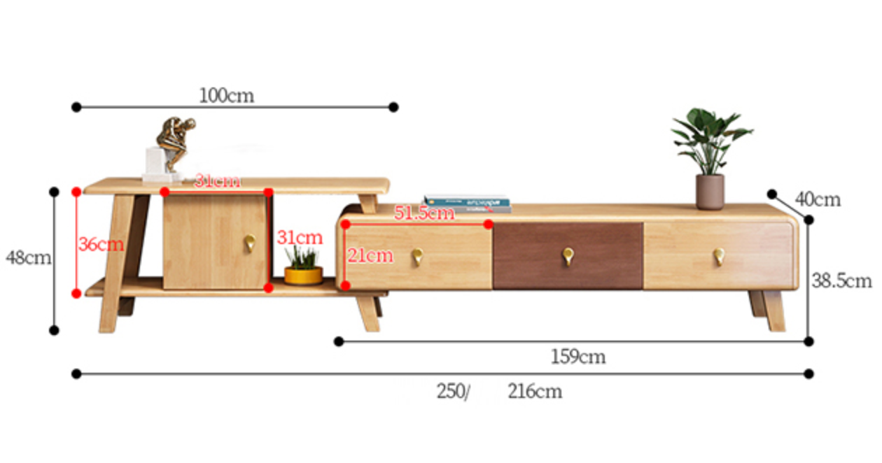 Brandy Low 210cm