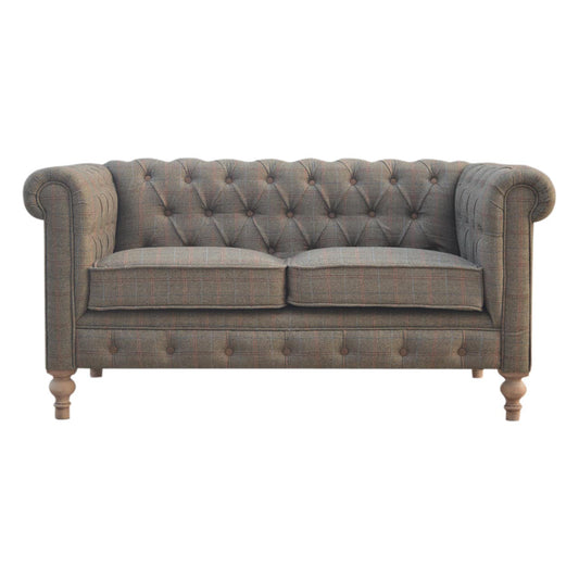 Charlie Tweed Two Seater Chesterfield