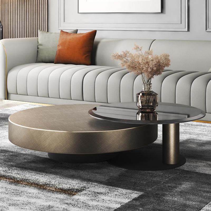 Gold Nesting Coffee Table, Gold | Weilai Concept