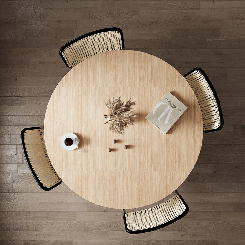 Ivar Round Dining Table, Oak | Weilai Concept