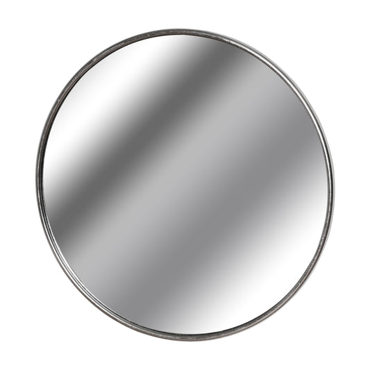 Circular Metal Wall Mirror 125cm