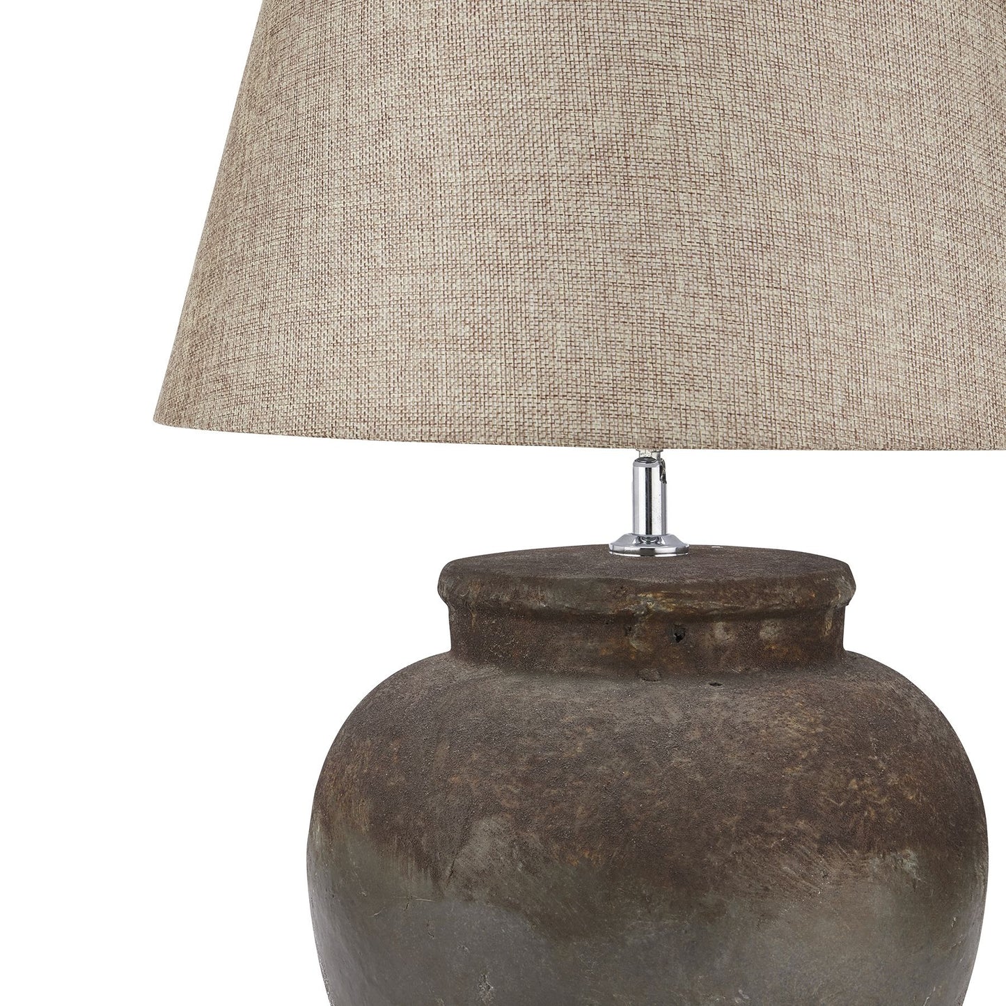 Castello Aged Stone Ceramic Table Lamp