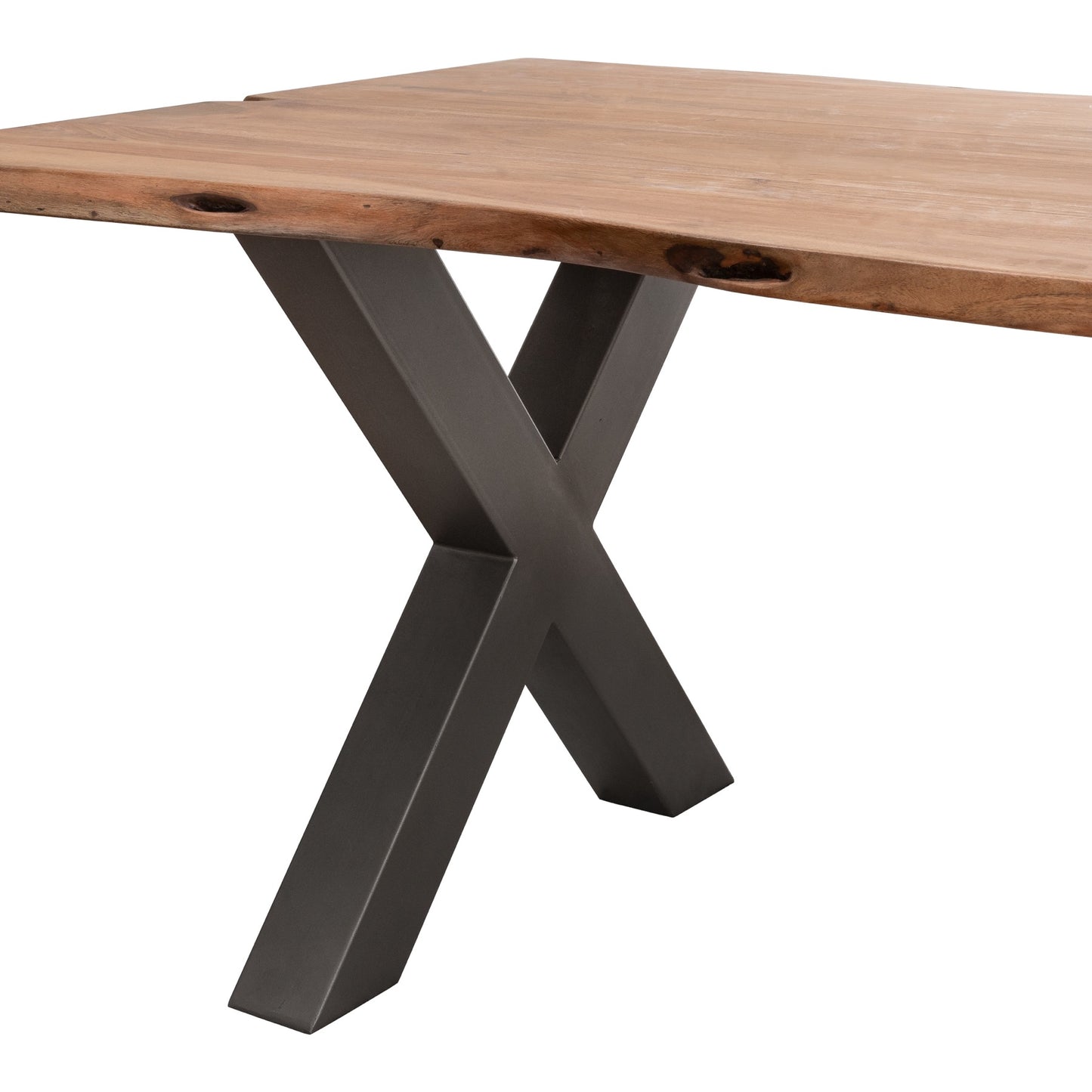 Live Edge Dining Table Six Seater