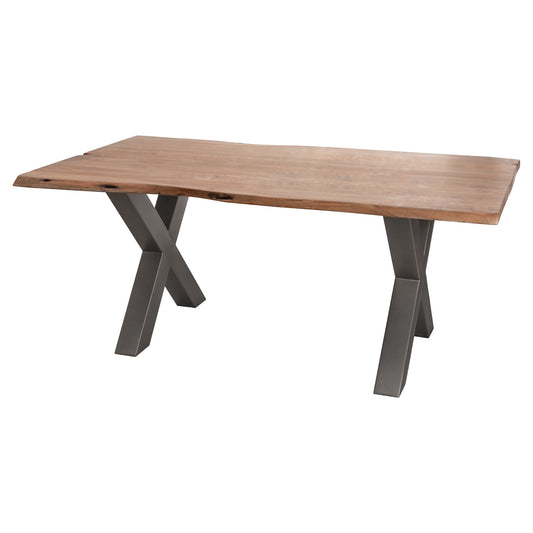 Live Edge Dining Table Six Seater