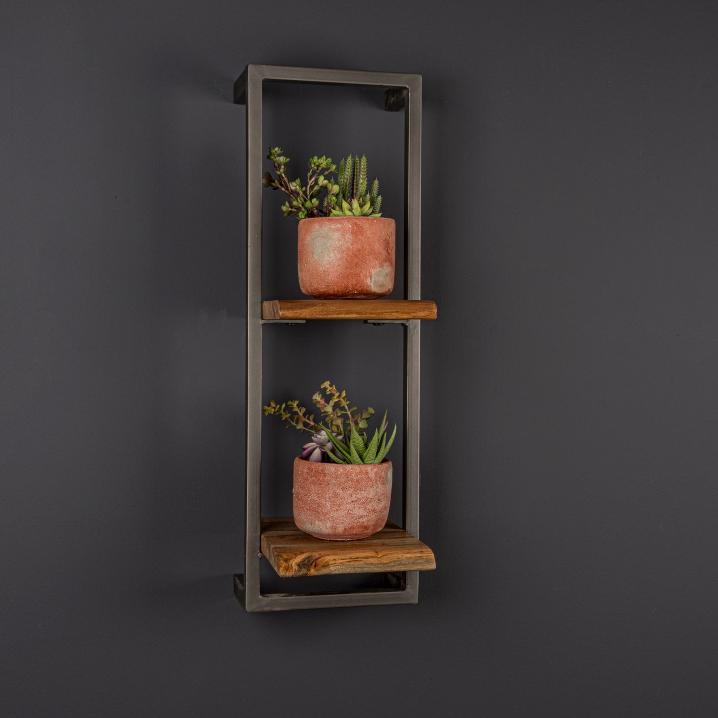 Live Edge Tall Twin Shelf