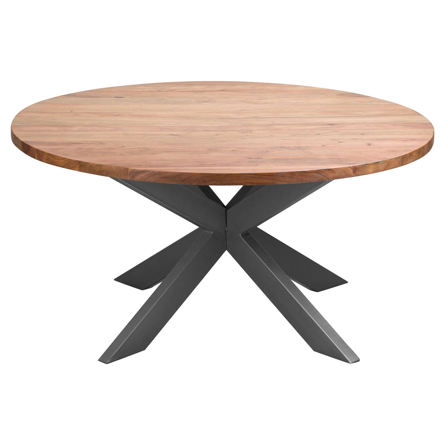 Live Edge Round Dining Table Six Seater