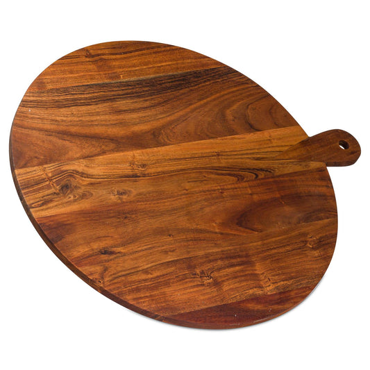 Round Hardwood Chopping Board LArge