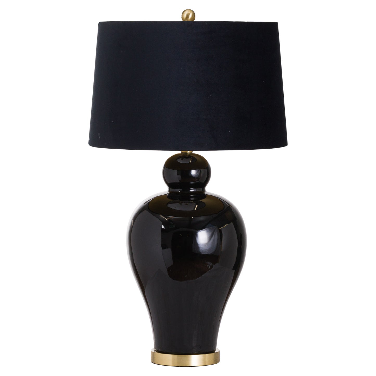 Kalvin Black Table Lamp