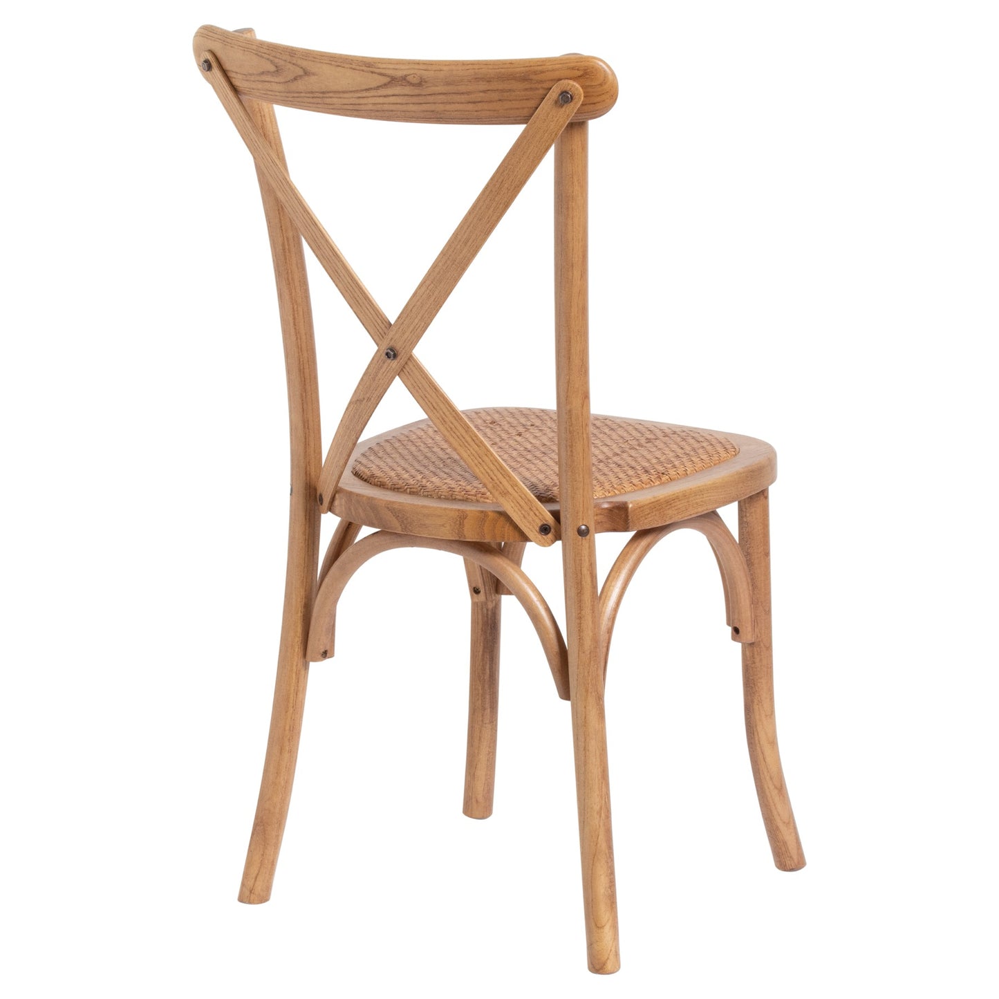 Edward Light Oak Cross Back Dining Chair