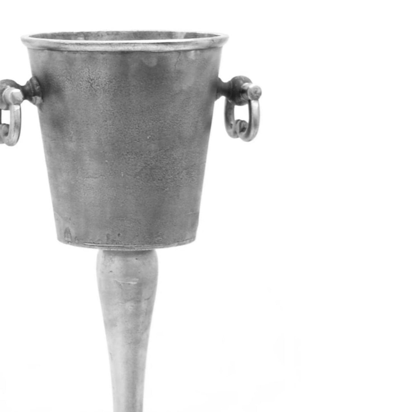 Rose Standing Champagne Cooler - Pewter