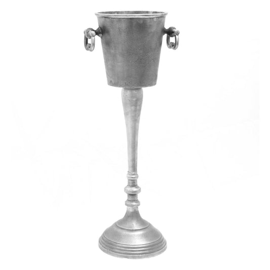 Rose Standing Champagne Cooler - Pewter