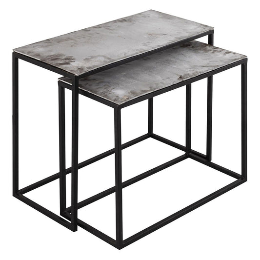 Farrah Collection Set of Two Side Tables