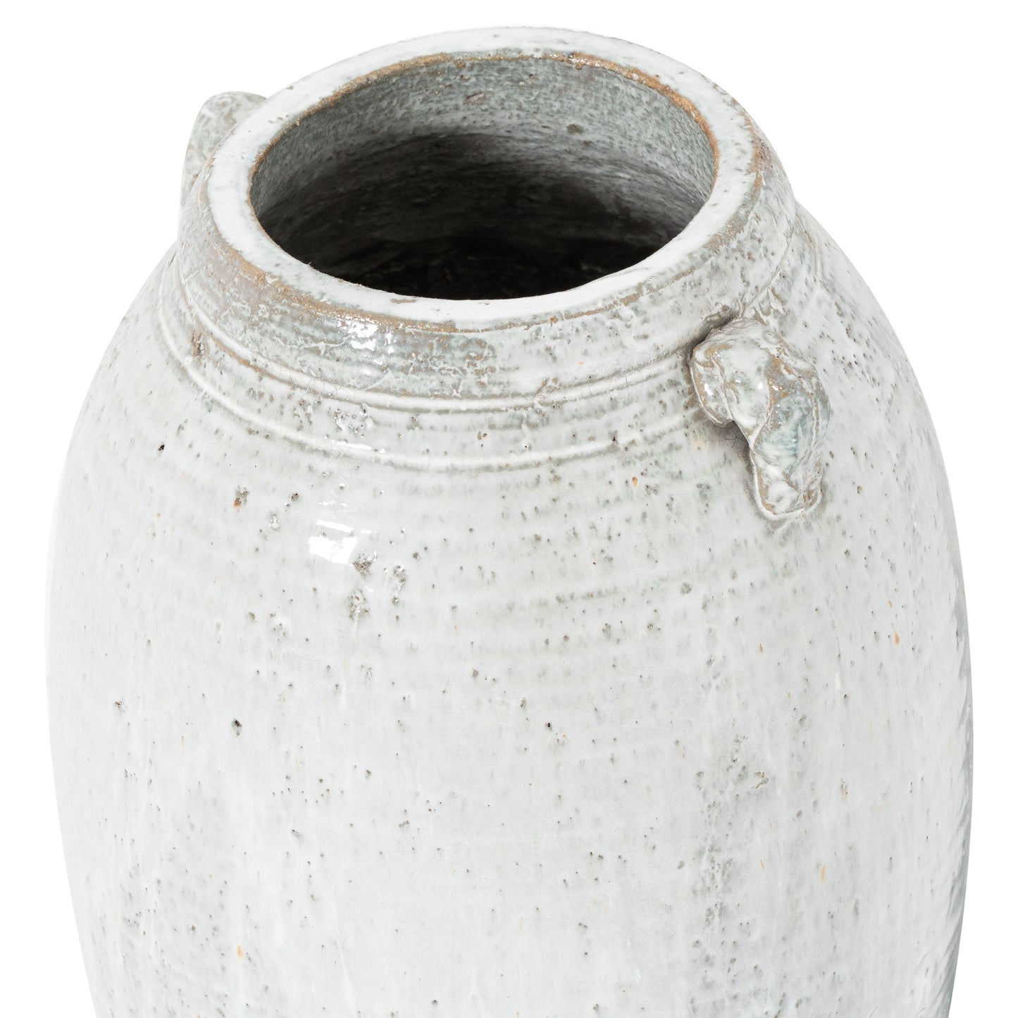 Amphora Ceramic Dipped Urn Vase