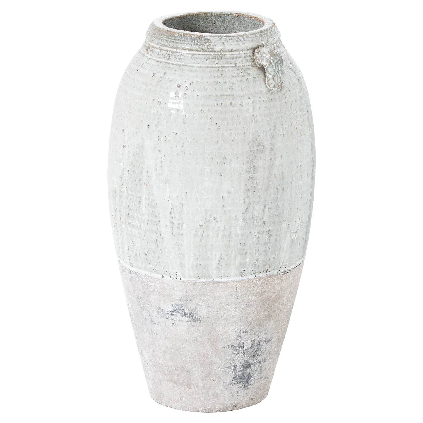 Amphora Ceramic Dipped Urn Vase