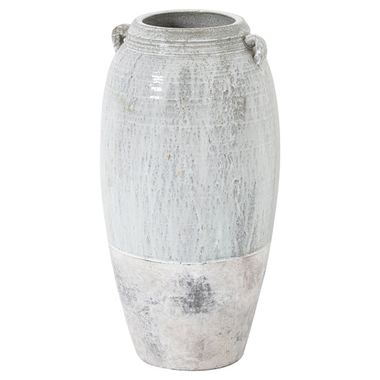 Amphora Ceramic Dipped Vase Large