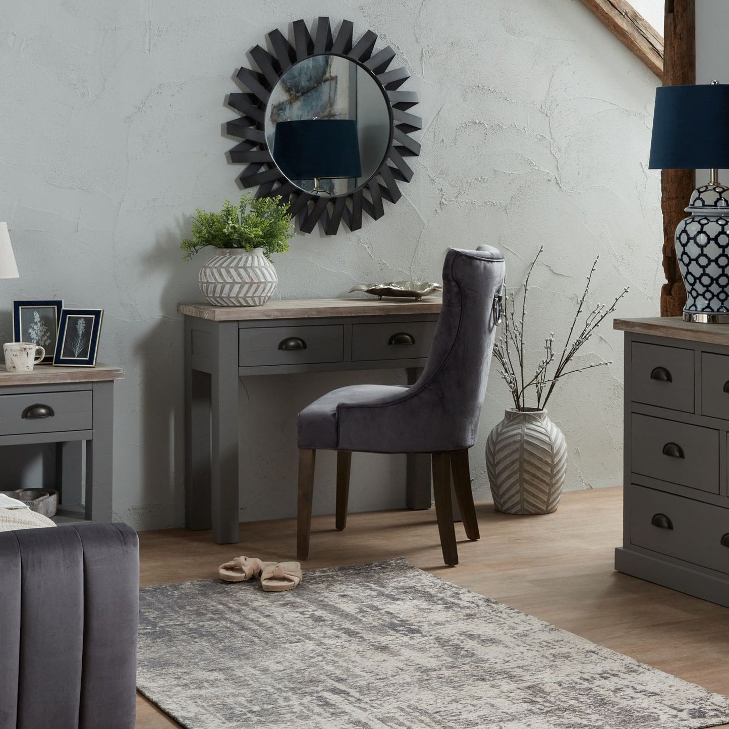 Oxley Collection Two Drawer Console Table