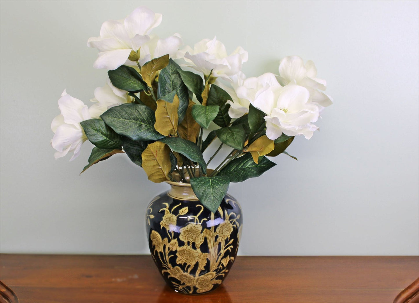 Regal Ceramic Embossed Vase 25cm