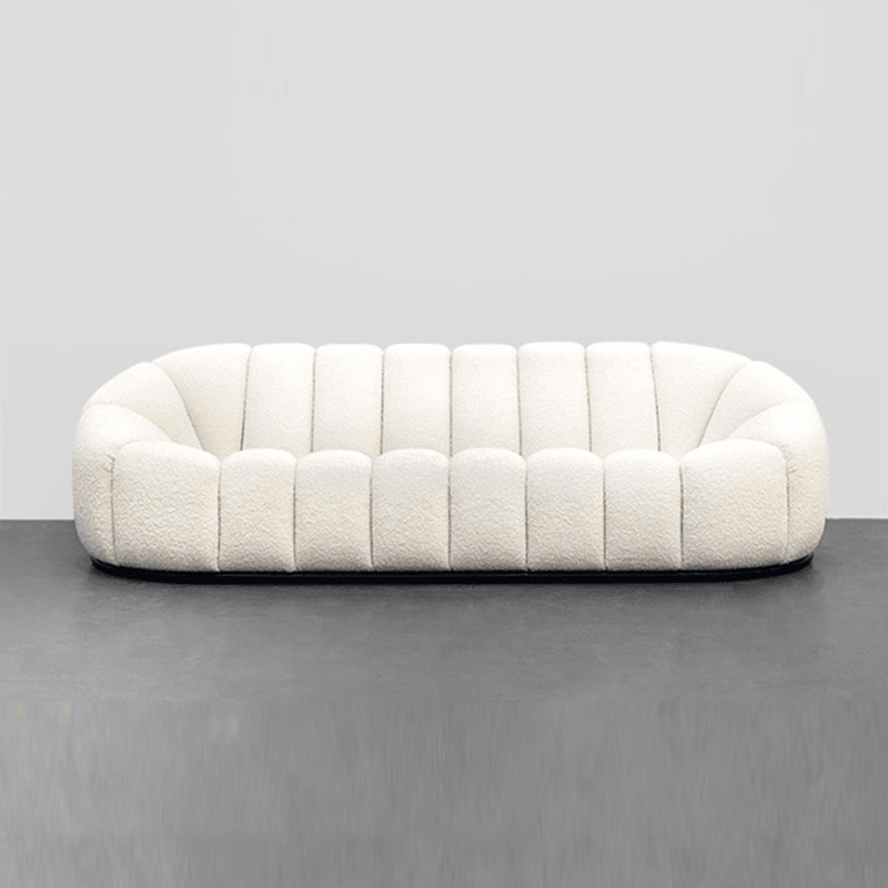 Arsav Pumpkin Three Seater Sofa, Boucle | Weilai Concept