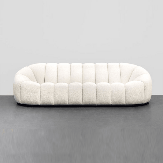 Arsav Pumpkin Three Seater Sofa, Boucle | Weilai Concept