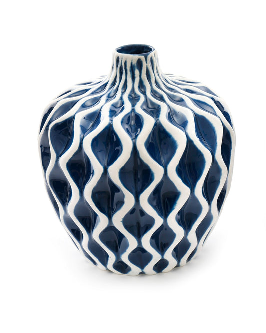 Serenity Vase Blue Small