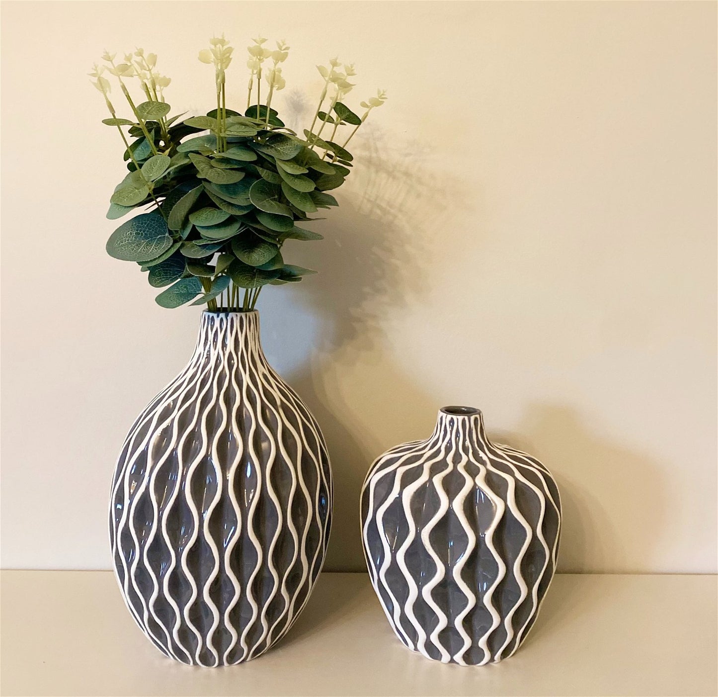 Serenity Vase Grey Small