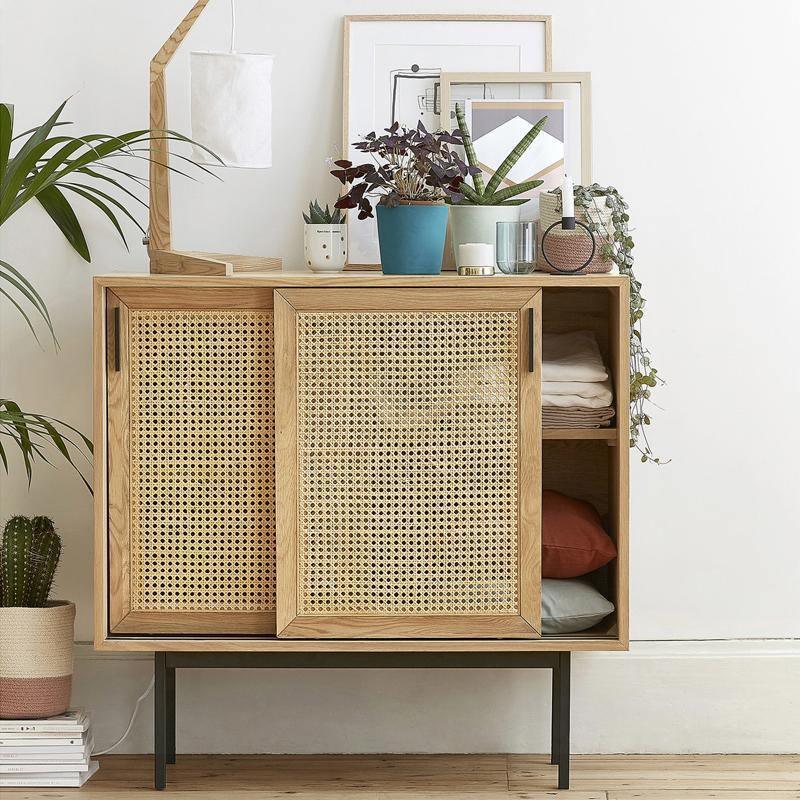 Acacia Cane Rattan Sideboard | Weilai Concept