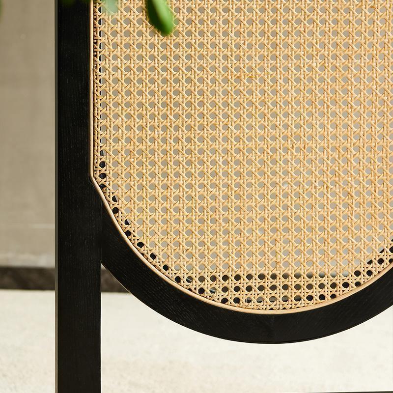 Cane Rattan Room Divider/ Screen, Oak | Weilai Concept