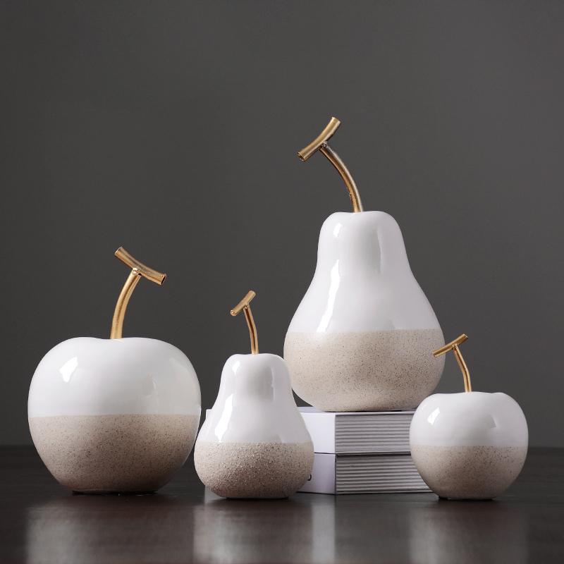 Decoration: A Set Of Two Apple and Two Pears | Weilai Concept