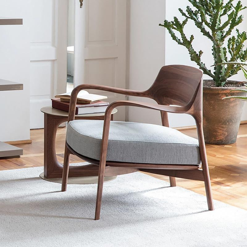 Hans Wegner Inspired Armchair, Dark Oak | Weilai Concept