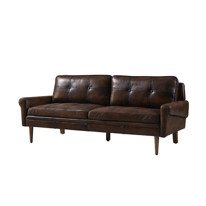 Hemenway Two Seater Sofa, Full Grain Leather | Weilai Concept