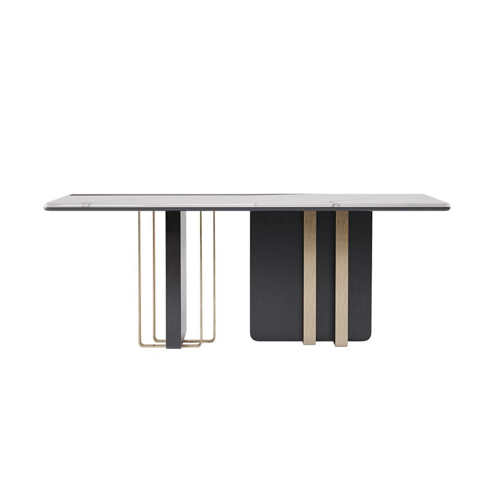 Novara Dining Table Set, Sintered Stone, Italian Design | Weilai Concept