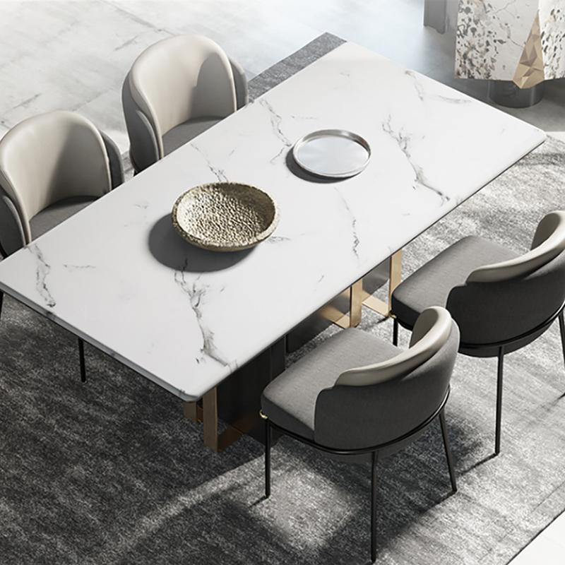 Novara Dining Table Set, Sintered Stone, Italian Design | Weilai Concept