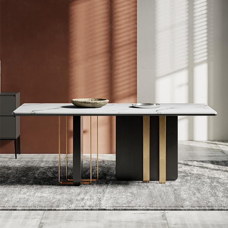 Novara Dining Table Set, Sintered Stone, Italian Design | Weilai Concept