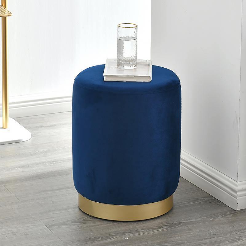 Valeria Footstool, Velvet | Weilai Concept